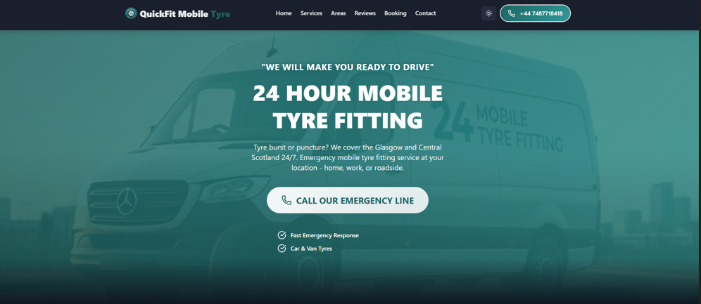 Quick Fit Mobile Tyre