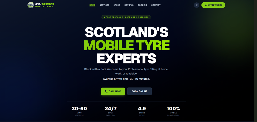 Scotland Mobile Tyre